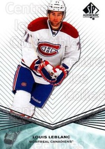 2011-12 Sp Authentic Rookie Extended #48 Louis Leblanc