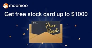 Get 5 Free Stocks from MooMoo - Day Trading Market WallStreetBets GME AMC BB NOK - Picture 1 of 1