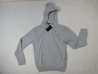 56977 Herren Pullover Hoddy langarm Stoff Merish Gr. S grau - Bild 1 von 4