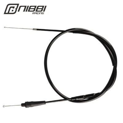 NIBBI Throttle Universal Cable 46" Pit Bike Off-Road Motorcycle For YAMAHA HONDA - Image 1 of 4