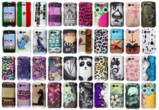 For Lg Optimus Fuel L34C Rubberized Hard Case Snap on Phone Cover Accessory