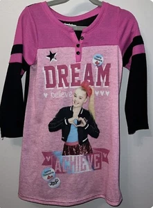 Girls Jojo Siwa Pajama Nightgown-EUC-Size 6 - Picture 1 of 3