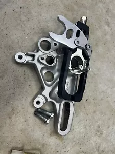 10-15 Aprilia Rsv4 Lightech Chain adjusters W/ Captive Brake mount, Sbk Lifters - Picture 1 of 8