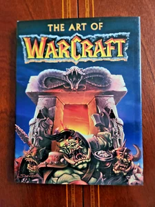 THE ART OF WARCRAFT HARD-COVER IN DUST-JACKET 1ST PRINTING 2002 BRADYGAMES MINT - Picture 1 of 4