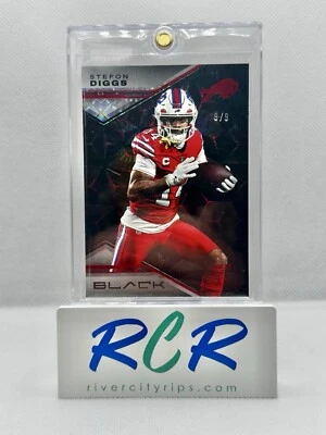 Stefon Diggs - 2023 Black Football - Red 9/9 Buffalo Bills 🦬 - Image 1 of 2