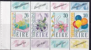 PANEL FOLLETO DE SALUDOS IRLANDA # 798b VF-MNH - Imagen 1 de 1