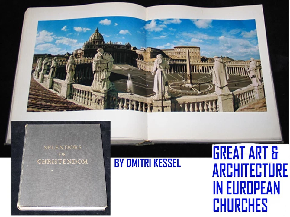 Massive Book Splendors of ChristendomGreat Art & Architecture European Churches - Image 1 of 1