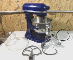 KitchenAid Professional 6 Schüssel-Lift Standmixer Kobaltblau KP2671XBU mit Extras - Bild 1 von 23