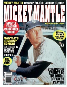 Mickey Mantle - His Glorious Years - Trading Card Price Guide 1995 Starlog Ent. - Picture 1 of 2