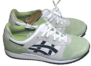 Asics Herren 9 Gel-Lyte III OG Sportstyle Schuhe Jade/Obsidian Grey Running Sneaker - Bild 1 von 10