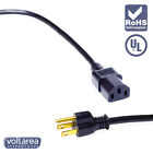 AC Power Cable 6.6ft / 2m For HP Color LaserJet Pro MFP M476dw Printer