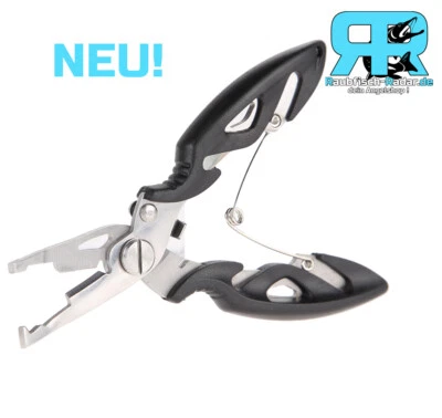 Raubfisch Angelzange Sprengringzange Hakenlöser Braid Cutter Mulifunktionszange - Bild 1 von 4