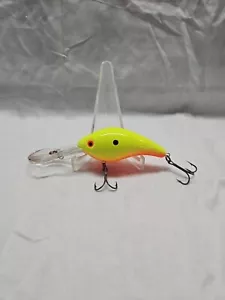 Uomo grande 5 pollici. Esca da Pesca Deep Diving Crankbait Giallo/Arancione - Foto 1 di 8