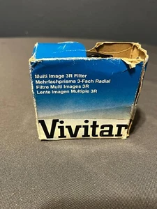 Vivitar 55mm 3R Multi-Image Filter Lens screw-on travel pouch Japan New - Picture 1 of 5