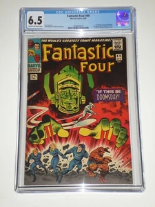 Fantastic Four 49 (1966 Marvel) CGC 6.5 1ª aparición y portada completa de Galactus - Imagen 1 de 2