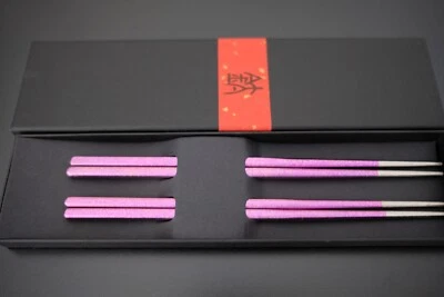 Pauzinhos de titânio premium 99% puro – leve, durável e seguro - Imagem 1 de 3