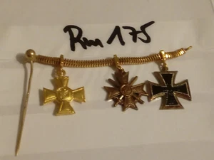 Orden Modell 57 EK 2kl, KVK 2kl, Treue Dienste Kreuz an Kette 16mm  (rm175) - Bild 1 von 3