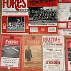 Job Lot of Nottingham Forest 10 X Programmes 1950’s 60’s 70’s VGC - NO WRITING