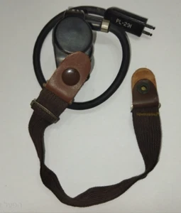 USAAF T-30-V THROAT MICROPHONE PILOT, NEW - Picture 1 of 2