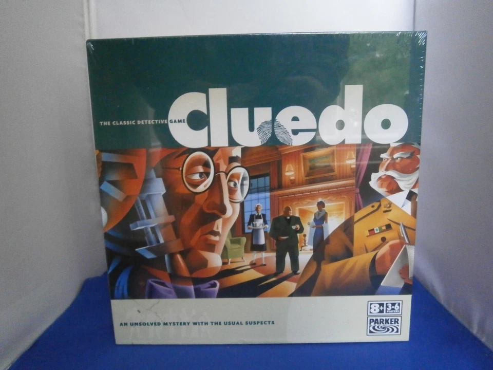 Cluedo Board Game 2006 Parker 3 - 6 Players Ages 8