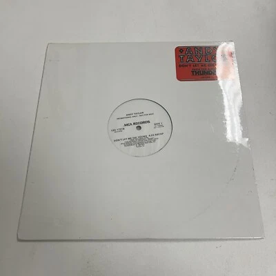 ANDY TAYLOR - DON'T LET ME DIE YOUNG - PROMO Single 12'' New Sealed - Image 1 of 3