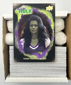 She-Hulk Rechtsanwalt, 2023 Marvel, komplettes 90 Karten Base Set, NM, Upper Deck - Bild 1 von 1