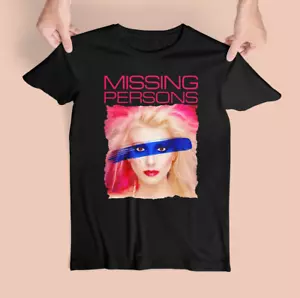Rare! Missing Persons Band Cotton All Size Men Women Black Tee Shirt TU015 - Picture 1 of 4