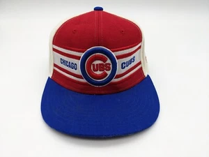 Vintage selten Chicago Cubs Hut nicht verstellbar Cooperstwon 7 1/4 - Bild 1 von 7