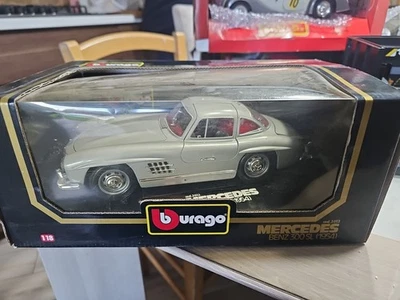 MERCEDES 300 SL (1954) - SCALA 1:18 - BURAGO 3013 - Immagine 1 di 4