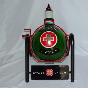 Zwack Unicum Kräuterlikör 5L Flasche mit Ständer • Deko Sammler Ungarn (905) - Bild 1 von 17