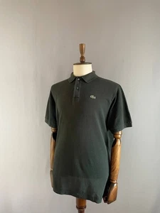Lacoste Herren Poloshirt Größe XL Schwarz Baumwolle Kurzarm Knopfleiste - Bild 1 von 9