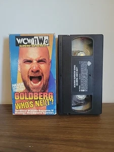 WCW nWo Goldberg: Whos Next 1999 WWE WWF AEW Hollywood Hulk Hogan Sting VHS - Picture 1 of 6
