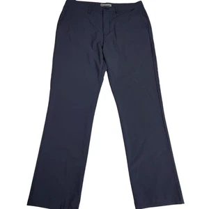 TravisMathew Mens Golf Pants Navy Blue 36x32 Straight Leg Performance Stretch - Picture 1 of 9