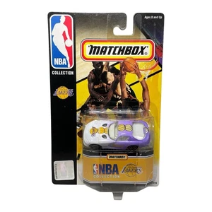 Los Angeles Lakers 1998 Matchbox Dodge Viper Colección NBA Diecast Car Nuevo en Paquete - Imagen 1 de 4