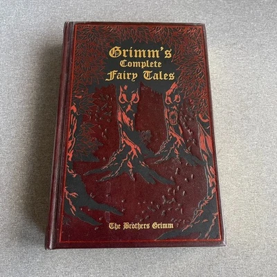 Grimm’s Complete Fairy Tales Leather Bound Classics HC Gold Edges Canterbury - Image 1 of 4