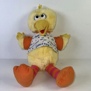 Vintage Tyco 1996 Sesame Street Big Bird TALKING PeekaBoo 16" Plush Works - Picture 1 of 10