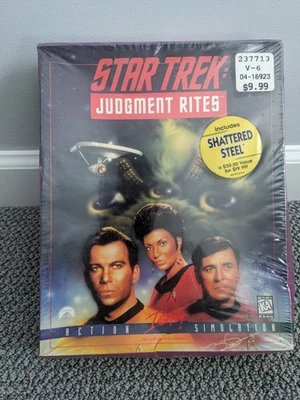 Star Trek: Judgment Rites - 1993 PC Game By  Interplay Productions - Sealed Box - Image 1 of 3