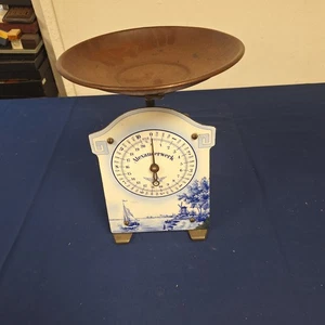 Alte Waage Alexanderwerk Jugendstil um 1900 - Bild 1 von 6