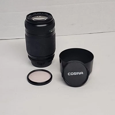 Cosina 70-210 Mrn F4.5-5.6 MC Macro Lens With Extras - Image 1 of 4