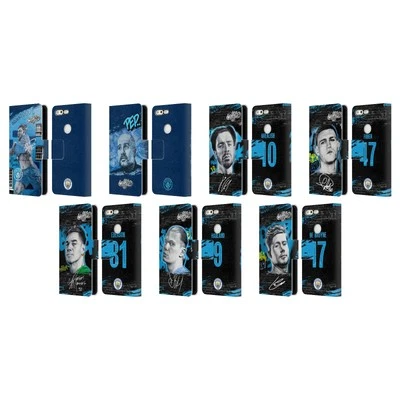 MAN CITY FC GRAFFITI COLLECTION BY MURWALLS LEATHER BOOK CASE FOR GOOGLE PHONES - Image 1 of 4