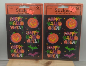 Amscan Vintage Halloween Aufkleber 90er Jahre Y2K - Bild 1 von 5