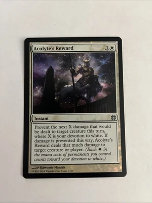 Acolyte's Reward 001/165 Born of the Gods NM FOIL Uncommon - Image 1 of 2