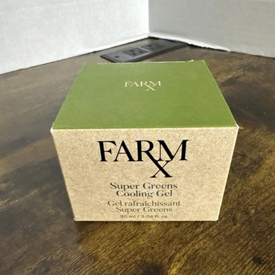 AVON Farm X Super Greens Cooling Gel NEW 3.04 fl oz Face Serum Gel - Image 1 of 4