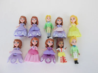 Disney Jr Sofia The First Magical Talking Castle Figures Dolls Family Friend 3" - Image 1 of 4