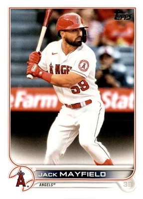 2022 Topps #614 Jack Mayfield - Image 1 of 2