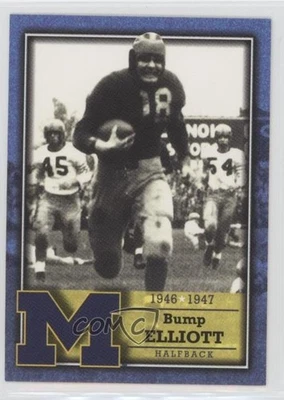 2002 TK Legacy Michigan Wolverines Lettermen Bump Elliott #L10 - Image 1 of 2