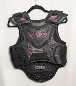 Icon Field Armor STRYKER Vest Stryker Back Armor Women's Size S-M Black/Pink - Bild 1 von 11
