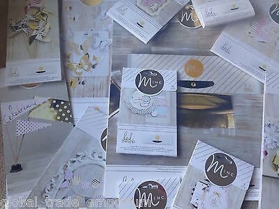HEIDI SWAPP MINC Hot Foiling Accessories - Labels Number Carrier Sheets Tags ETC • 22.95£