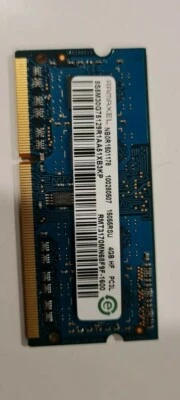 Ramaxel 4GB PC3-12800S DDR3-1600 MHz SoDIMM RAM Memory 204Pin - Image 1 of 2