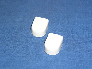 2 Pezzi Copertura per Braccio Tergicristalli in Grigio Alfa Romeo 105/115 e 116 - Foto 1 di 3